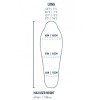Спальник Sea To Summit Spark -9C/15F Long L лівий Жовто-сірий (1033-STS ASL041072-210106)
