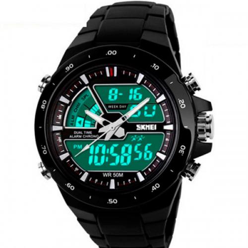 Годинник чоловічий Skmei 1016 Shark Black Годинник чоловічий Skmei 1016 Shark Black