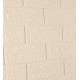 Самоклеюча декоративна 3D панель 3D Loft OS-BG345-5 під цеглу кольору слонової кістки 700x770x5 мм (345-5)