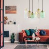 Люстра TK Lighting Marco 66x130 см Чорно-золотистий (TK3328)