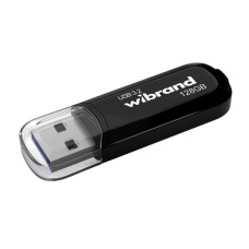 Флеш пам'ять USB Wibrand 128 GB Marten Gen1 USB 3.2 Black (36719_3608941)