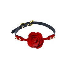 Розкішний кляп у вигляді троянди Zalo - Rose Ball Gag, подвійне використання