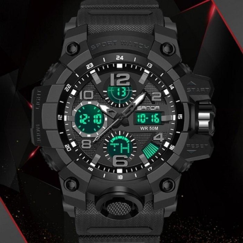 Чоловічіий наручний годинник Sanda Power