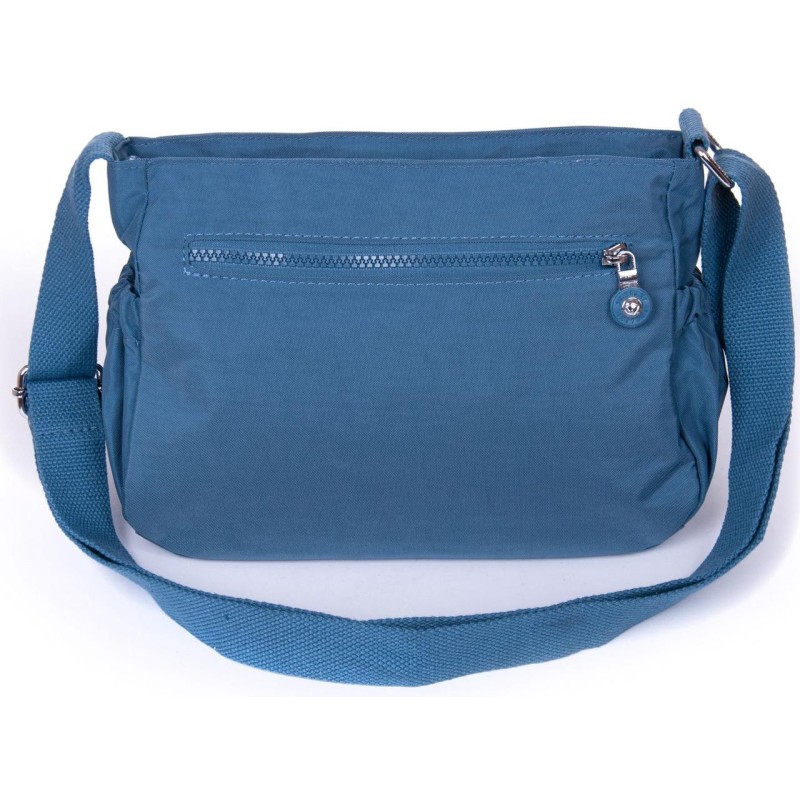 Жіноча сумка на плече JIELSHI LANH6-31 28х17х11 см Синій (2446121278)