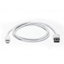 Кабель REAL-EL USB2.0 AM-Lightning 1m, Білий (EL123500033)