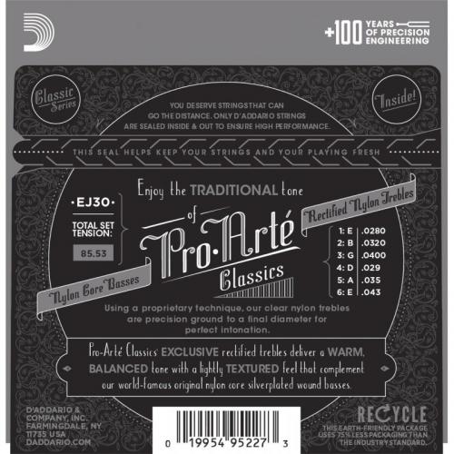 Струни для класичної гітари D'Addario EJ30