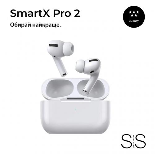 Бездротові Bluetooth-навушники Smart X Pro 2 Luxury вакуумні білі (SAP2L) в інтернет супермаркеті PbayMarket!