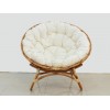 Кругле крісло Папасан Нуово CRUZO натуральний ротанг (kr08201)