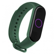 Ремінець Colored Strap для Xiaomi Mi Band 5/6 Dark Green