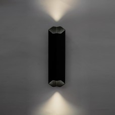 Настінний світильник MSK Electric Mystery бра під дві лампи Е27 NL 3380 BK