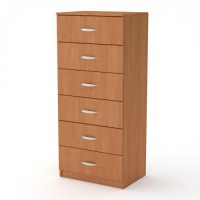 Комод для речей МС 6 Компанит Вільха