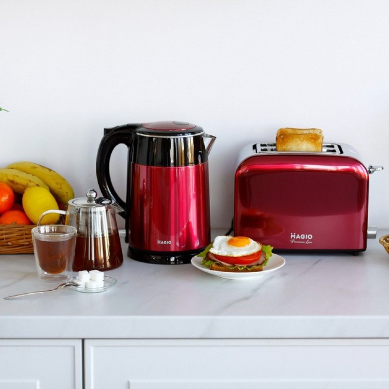 Тостер для хліба MAGIO МG-286 Red