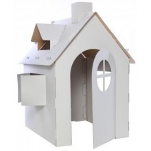 Картонний будиночок для ігор та малювання Бертик