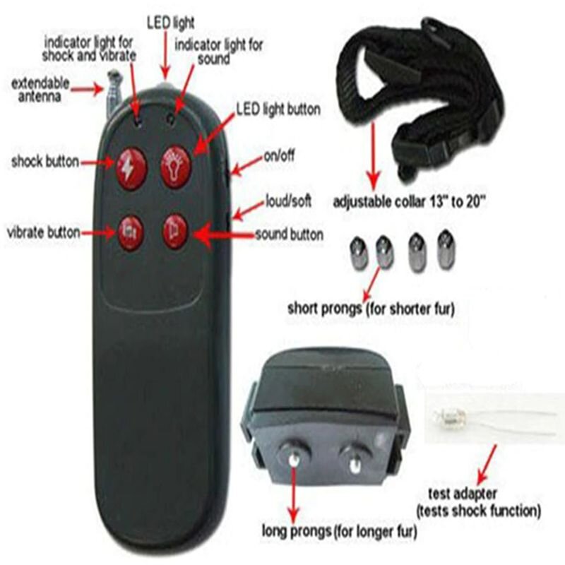 Електронашийник для собаки електронний зі струмом Pet 200, для дресирування
