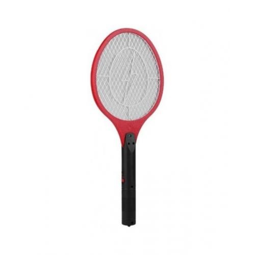 Електрична мухобойка Mosquito Rechargeable hitting Swatter Чорно-червоний