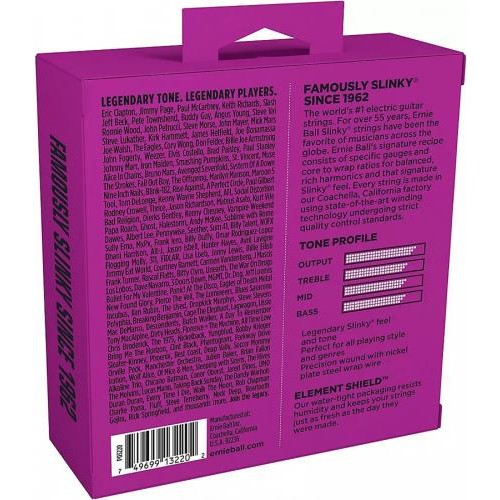 Струни для електрогітари 3 Sets Ernie Ball 3220 Power Slinky Nickel Wound 11/48 Струни для електрогітари 3 Sets Ernie Ball 3220 Power Slinky Nickel Wound 11/48