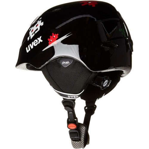 Комплект шолом гірськолижний дитячий + маска Uvex Airwing II SET (48-52) для дитини 3-4 роки Чорний (S56S1121401-blk) в інтернет супермаркеті PbayMarket!