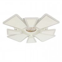 Стельова LED люстра Sunlight 5891/4+4 Білий