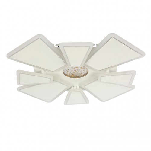 Стельова LED люстра Sunlight 5891/4+4 Білий