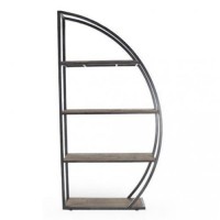 Стелаж для зберігання у стилі Loft NS-1900 2180x1070x350 мм Черный Стелаж для зберігання у стилі Loft NS-1900 2180x1070x350 мм Черный