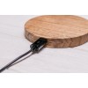 Бездротова зарядка для смартфонів з підтримкою QI ecoWalnut 100x100x14 мм