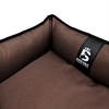 Лежак ліжко для собак та котів EGO Bosyak Waterproof XS 50х45 Коричневий (спальне місце для собак та котів)