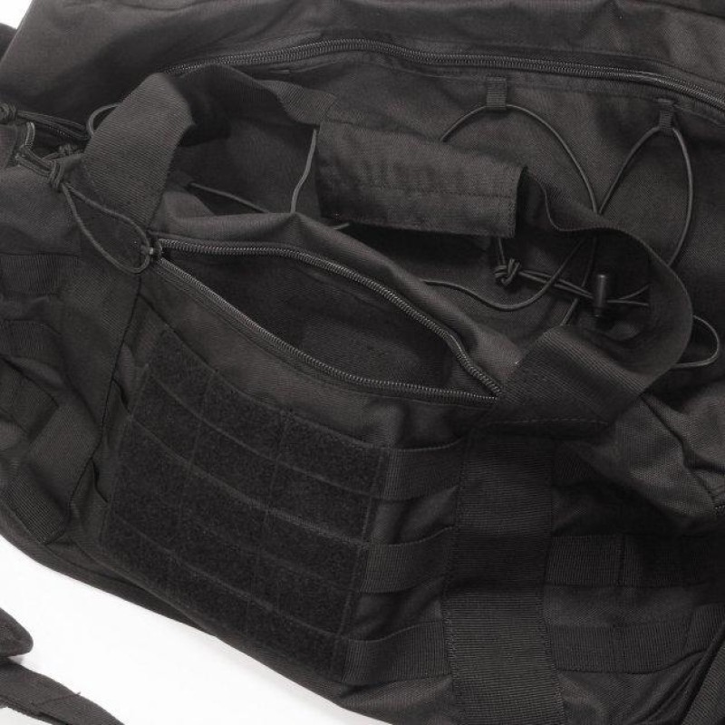 Сумка дорожня тактична Mil-Tec 54 л Чорний 13828102