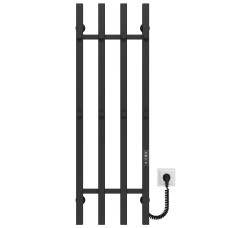 Рушникосушарка електрична Split П4 300х1000 Deffi Чорний JD04 (A.SP.100.30.4.E.B.R.2)