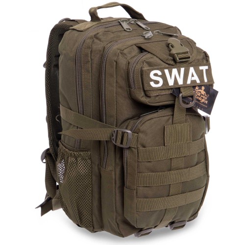 Рюкзак тактичний рейдовий SILVER KNIGHT SWAT-3P 35 літрів Оливковий (PT0255) в інтернет супермаркеті PbayMarket!