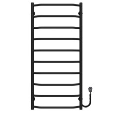 Рушникосушарка електрична Трапеція П10 500х1100 Deffi Чорний EF16 (C.TR.110.50.10.E.B.R.5)