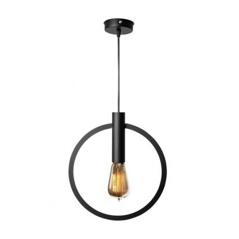 Світильник підвісний MSK Electric Asket під лампу Е27 NL 3033 BK чорний