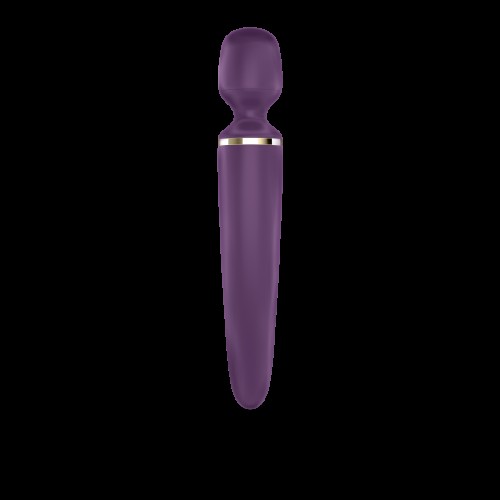 Вібромасажер Satisfyer Wand-er Woman (Purple/Gold) водонепроникний, потужний, розмір XXL