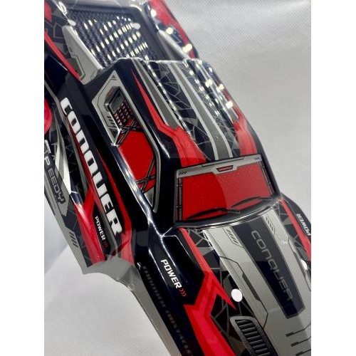 Корпус кузов для машини Conquer монстер-трак RC 1/16 WL Toys Червоний (16102-6221) Корпус кузов для машини Conquer монстер-трак RC 1/16 WL Toys Червоний (16102-6221)