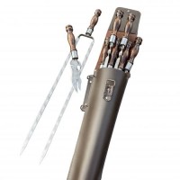 Набір шампурів Gorillas Market Калчан Полювання 9 предметів (hub_wYbP55666) Набір шампурів Gorillas Market Калчан Полювання 9 предметів (hub_wYbP55666)