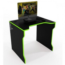 Геймерський стіл ZEUS TRON-3 чорний-лайм