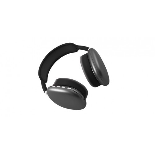 Повнорозмірні бездротові навушники-гарнітура Bluetooth з акумулятором Macaron MP90 з MP3 плеєром/AUX/microSD Чорні