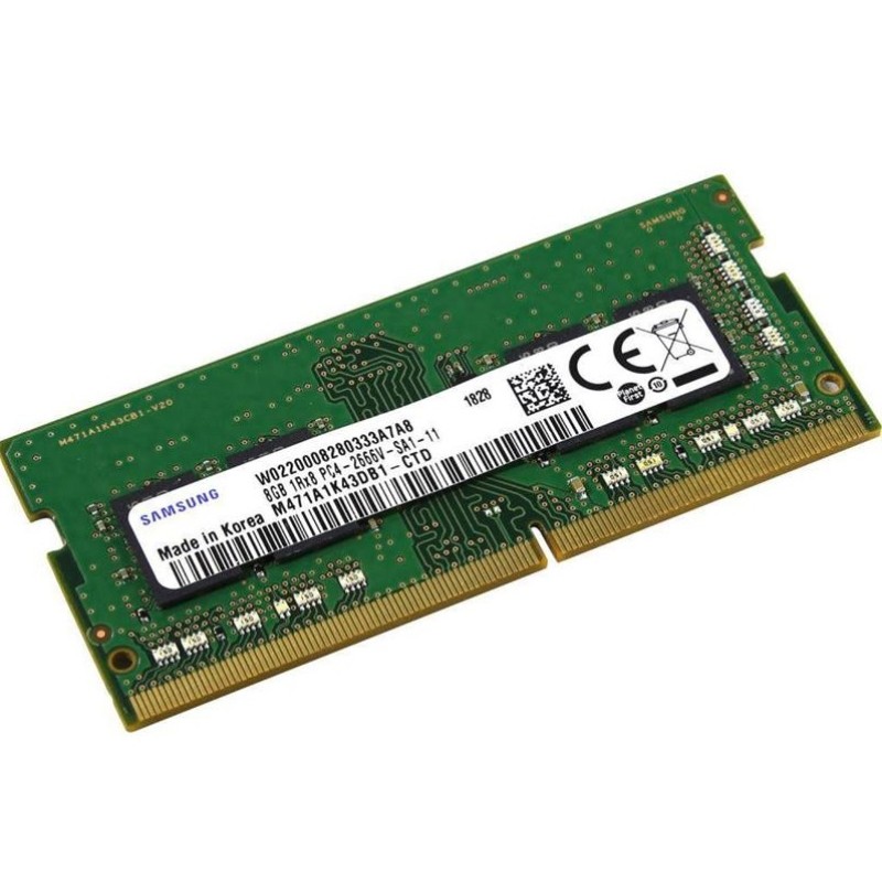 Оперативна пам'ять SO-DIMM 8GB/2666 DDR4 Samsung (M471A1K43DB1-CTD)