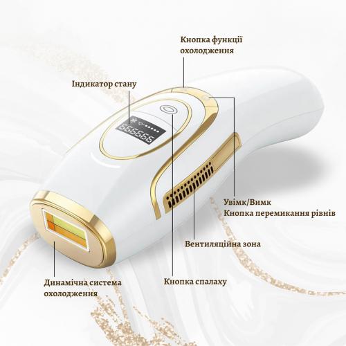 Фотоепілятор IBBORIA IPL Hair Removal White (BR223) в інтернет супермаркеті PbayMarket!