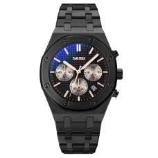 Годинник наручний Skmei 9296 Black 9296BKBK (17176-hbr)