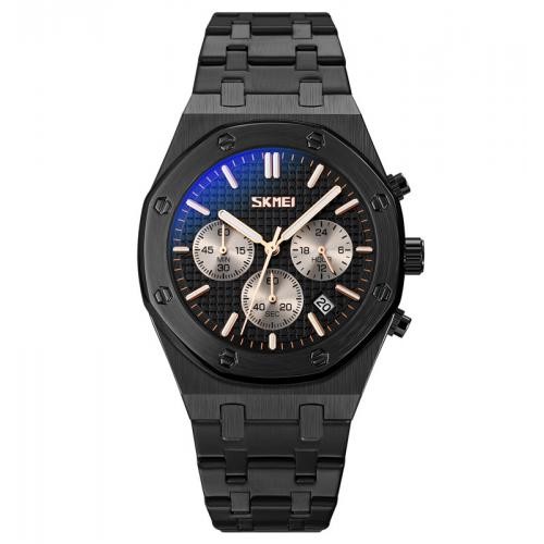Годинник наручний Skmei 9296 Black 9296BKBK (17176-hbr) Годинник наручний Skmei 9296 Black 9296BKBK (17176-hbr)