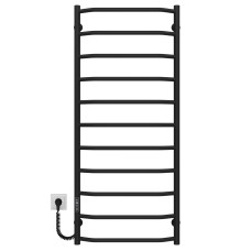 Рушникосушарка електрична Трапеція П11 500х1200 Deffi Чорний JD03 (C.TR.120.50.11.E.B.L.1)