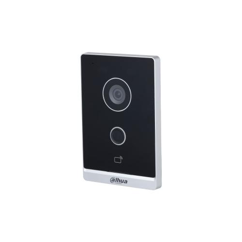 Wi-Fi відеопанель Dahua DHI-VTO2211G-WP-S2 Mifare 2 Мп Чорно-сріблястий (301979)