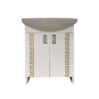 Тумба пластикова Mikola-M 2.0 GREECE 60 см Gold Тумба пластикова Mikola-M 2.0 GREECE 60 см Gold