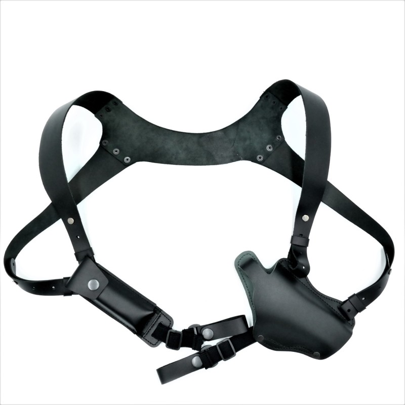 Кобура прихованого носіння шкіряна Чорна kbra-lmn-kozh-01