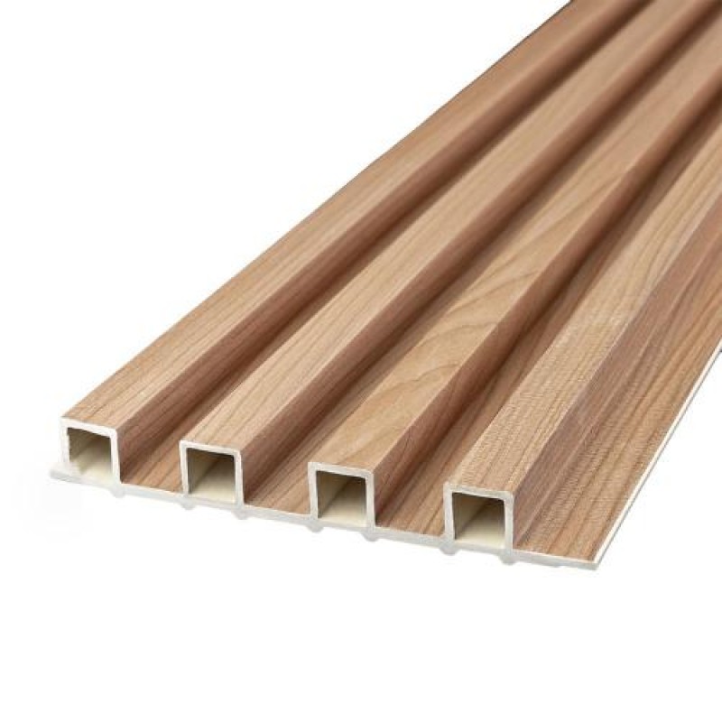 Декоративна стінова рейка Sticker Wall WPC Коричневий 160x3000x23 мм (SW-00001857)