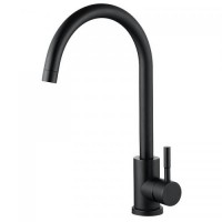 Змішувач для кухні Zerix LUX-011 Black із нерж. сталі SUS304 (ZX4868) Змішувач для кухні Zerix LUX-011 Black із нерж. сталі SUS304 (ZX4868)