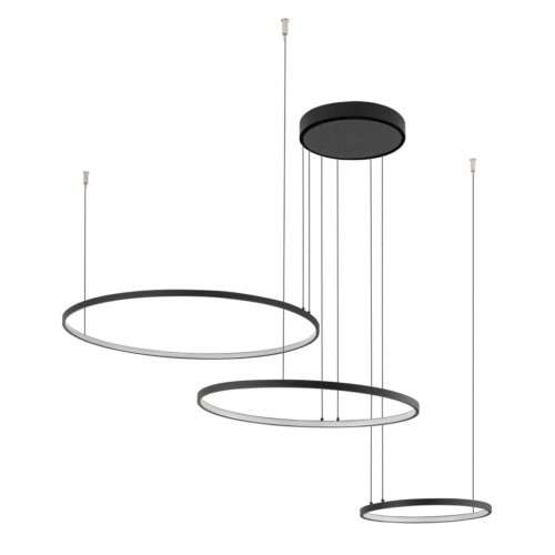 Люстра Nowodvorski Circolo Led 60x125x140 см Чорний (Now10817) Люстра Nowodvorski Circolo Led 60x125x140 см Чорний (Now10817)