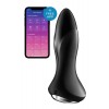 Анальна смарт-вібропробка із перлинним масажем Satisfyer Rotator Plug 1+ Black в інтернет супермаркеті PbayMarket!