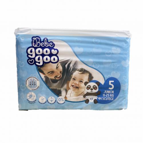 Дитячі підгузки Bebe Goo Goo 5 Junior (11-25 кг) 44 шт в інтернет супермаркеті PbayMarket!