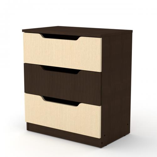 Комод для речей Компанит 3М Венге комбі (kom-213) Комод для речей Компанит 3М Венге комбі (kom-213)